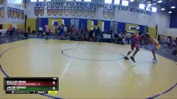 145 lbs Finals (2 Team) - Kullum Irvin, Roundtree Wrestling Academy vs Jacob Genao, Alpha WC