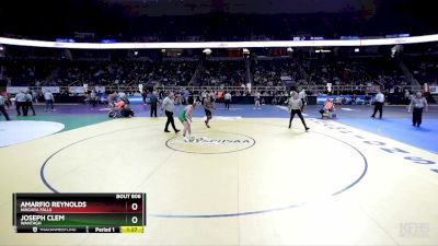 I-126 lbs Semifinal - Joseph Clem, Wantagh vs Amarfio Reynolds, Niagara Falls