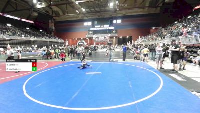 46 lbs Semifinal - Ryden Garcia, Heights WC vs Zipp Martinez, Bear Cave WC