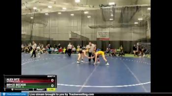 140 lbs Round 2 (6 Team) - Alex Sitz, Wyoming Gold vs Bryce Becker, Montana Silver