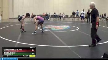 123 lbs Round 3 (6 Team) - Zachary Mcfarland, Backyard Boyz White vs Enis Ljikovic, Young Guns