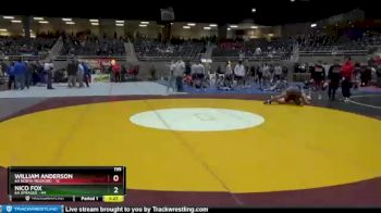 195 lbs Round 3 (4 Team) - Nico Fox, 6A Sprague vs William Anderson, 6A North Medford