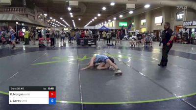 52 kg Cons 32 #2 - Perry Morgan, Angry Fish Wrestling vs Liam Carey, Sarbacker Wrestling Academy