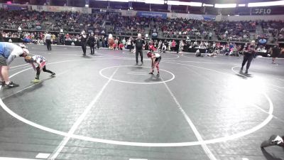 60 lbs Semifinal - Miguel Sanders, Stl Warriors vs Nathan Robb, Harrisonville Youth Wrestling