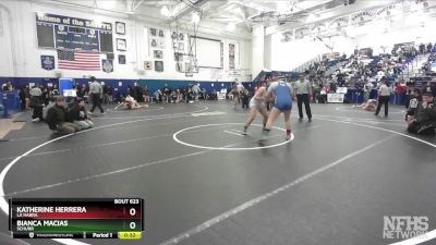 170 lbs Cons. Semi - Katherine Herrera, La Habra vs Bianca Macias, Schurr