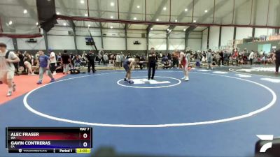 138 lbs Cons. Round 5 - Alec Fraser, WA vs Gavin Contreras, CA