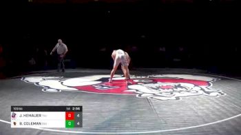 184 lbs Dual - Bob Coleman, Oregon State vs Jackson Hemauer, Fresno State