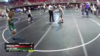 112 lbs Cons. Round 5 - Brantley Went, Clarkson Leigh vs Oliver Kumm, WWC Predator Wrestling