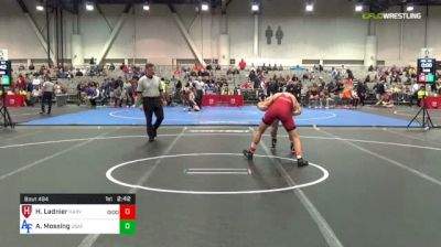 157 lbs C Of 16 #2 - Hunter Ladnier, Harvard vs Alex Mossing, Air Force