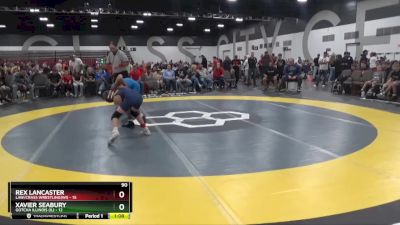 90 lbs Semis & 1st Wrestleback (8 Team) - Xavier Seabury, Gotcha Illinois (IL) vs Rex Lancaster, LAW/Crass Wrestling(WI)