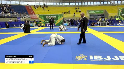 JOÁS CERQUEIRA DE SOUZA vs JUSTIN WAYNE RAWLS 2024 Brasileiro Jiu-Jitsu IBJJF