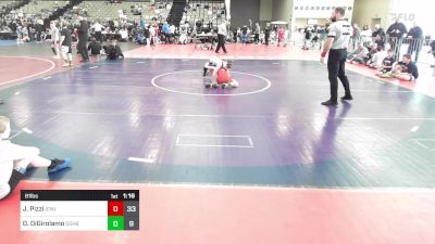 81 lbs Final - Jude Pizzi, ICWL Bruisers White vs Dominic DiGirolamo, Doughboy