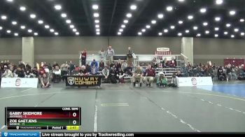 123 lbs Semis & 3rd Wb (16 Team) - Gabby Skidmore, Augsburg vs Zoe Gaetjens, Gannon