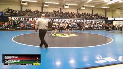 285 lbs Cons. Round 2 - Ryan Herman, Maryville vs Mario Quezada, William Jewell