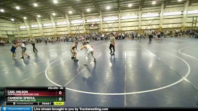 96 lbs 1st Place Match - Cameron Sproul, Champions Wrestling Club vs Cael Wilson, Zion Thunder Wrestling Club