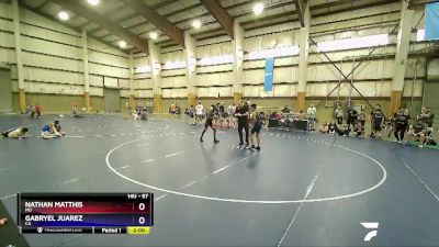 97 lbs Champ. Round 2 - Nathan Matthis, MD vs Gabryel Juarez, CA