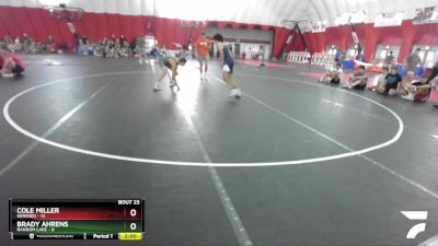 120 lbs Round 4 (16 Team) - Cole Miller, Geneseo vs Brady Ahrens, Random Lake