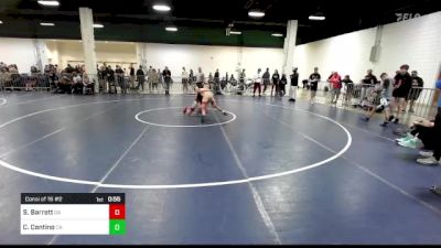 100 lbs Consi Of 16 #2 - Steve Barrett, GA vs Carlo Contino, CA