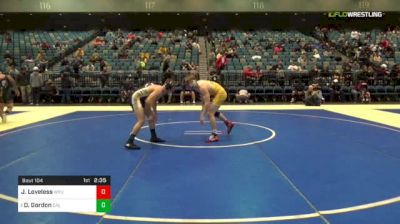 149 lbs Round Of 32 - Jed Loveless, Wyoming vs Daxton Gordon, Cal Baptist