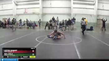88 lbs Round 3 (8 Team) - Ben Ziola, Dynasty Crusaders vs Liston Seibert, Terps Xtreme