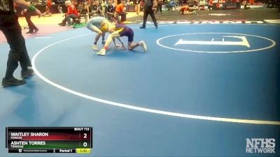 106-2A Quarterfinal - Waitley Sharon, Fowler vs Ashten Torres, Trinidad