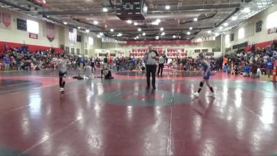 85 lbs Cons. Semi - Conner Becker, St. Croix Central vs Malakai Barker, Osceola