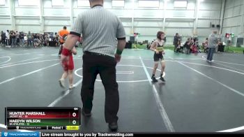 64 lbs Round 4 (6 Team) - Hunter Marshall, Jacket WC vs Haedyn Wilson, 84 Athletes