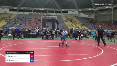 72 kg Quarterfinal - Orlando Ponce, Minnesota Storm vs Michael Hooker, Army (WCAP)