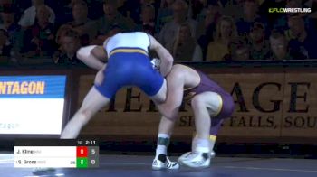 133 lbs - Seth Gross, SDSU vs Josiah Kline, ASU