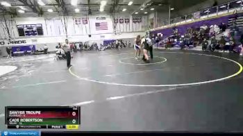 195 lbs Semifinal - Cade Robertson, Selah vs Sawyer Troupe, Flathead