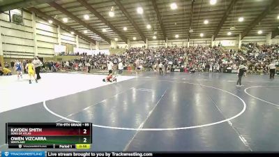 85 lbs Cons. Round 4 - Owen Vizcarra, Westlake vs Kayden Smith, Sons Of Atlas