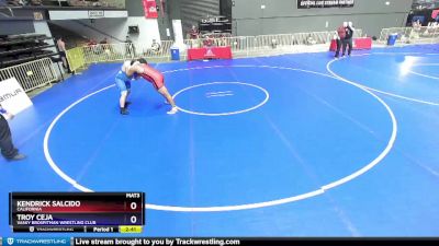 285 lbs Semifinal - Kendrick Salcido, California vs Troy Ceja, Vasky BrosPitman Wrestling Club