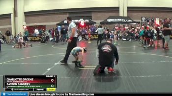 41 lbs Round 2 (4 Team) - Charlotte Groene, Spatola Wrestling vs Easton Sanders, Contenders Wrestling Academy Blue