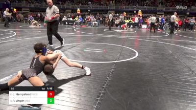 80 lbs Round Of 32 - Jamison Hempstead, Pocono Mtn East vs Preston Unger, Greenville