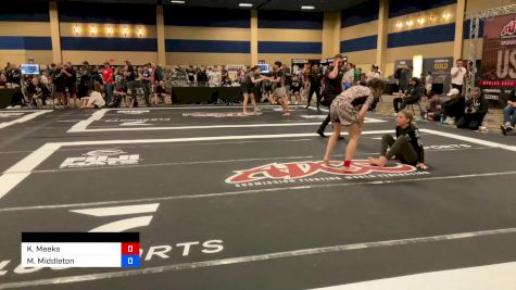 Kenzyngton Meeks vs Madeline Middleton 2024 ADCC Las Vegas Open