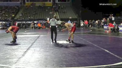 157 lbs Consolation - Mason Kauffman, Northern Illinois vs Hunter Ladnier, Harvard