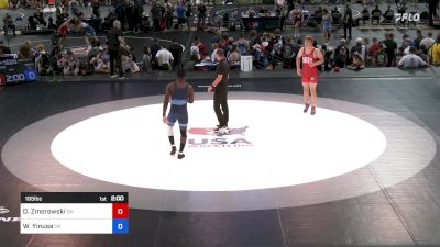 195 lbs Rnd Of 16 - Danny Zmorowski, Ohio vs Wura Yinusa, Oklahoma