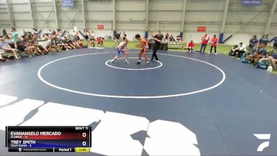 170 lbs Quarters & 1st Wb (16 Team) - Evanangelo Mercado, Florida vs Trey Smith, Team Idaho