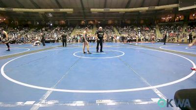 145 lbs Semifinal - Kamryn Armstrong, Poteau Youth Wrestling Academy vs Isabella Doonkeen, Little Axe Takedown Club