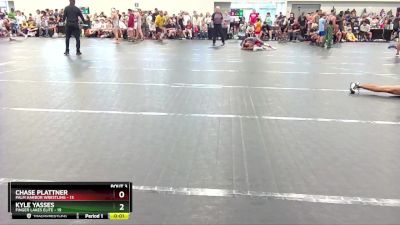 144 lbs Round 1 (6 Team) - Kyle Yasses, Finger Lakes Elite vs Chase Plattner, Palm Harbor Wrestling