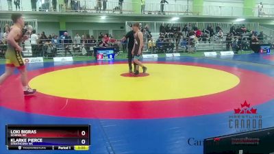 71kg Champ. Round 1 - Loki Bigras, Schewa WC vs Klarke Pierce, Strathcona WC