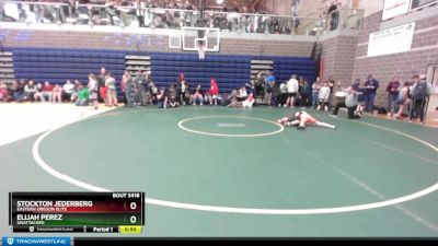 85/90 Cons. Round 2 - Stockton Jederberg, Eastern Oregon Elite vs Elijah Perez, Unattached