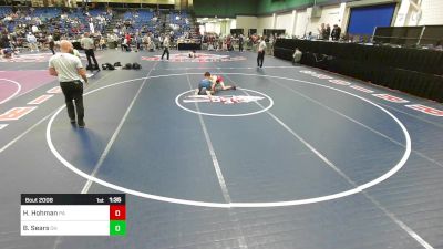 132 lbs Round Of 256 - Hudson Hohman, PA vs Bryce Sears, OH