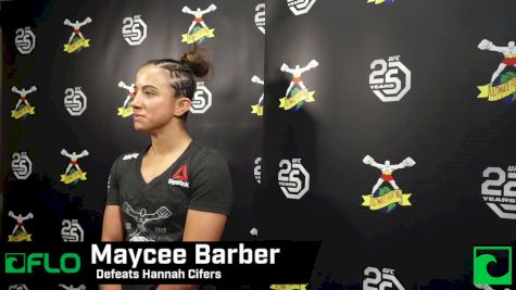 Maycee Barber Says UFC Denver Debut 'Felt The Same As Every Fight'