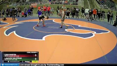 108 lbs Cons. Round 4 - Liam Martin, Hidden Valley Mat Club vs Lawson Halstead, Salem Elite Mat Club