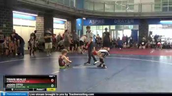 55 lbs Round 9 (10 Team) - Travis Bealle, Alabama Elite Black&nbsp; vs Jaden Otto, Predator Wrestling