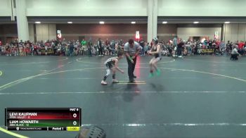 53 lbs Round 1 (4 Team) - Levi Kaufman, Steel Valley vs Liam Howarth, Ares Black