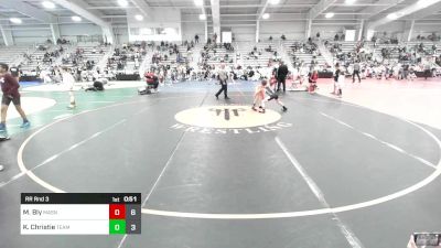 60 lbs Rr Rnd 3 - Matthew Bly, Mat Assassins Red vs Kaiden Christie, Team Germantown