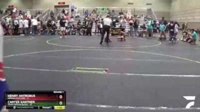 91 lbs Round 1 (6 Team) - Eli Kincaide, Indiana Outlaws vs Dylan Russo, Team Gotcha Black