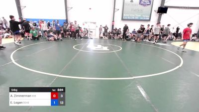 54 kg Consi Of 4 - Austin Zimmerman, KD6 vs Emmett Logan, Doughboy